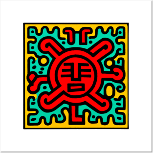 Funny Keith Haring, Bitcoin Posters and Art